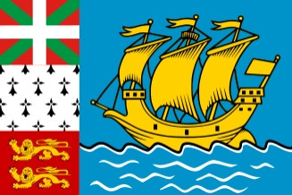 Drapeau Saint-Pierre-et-Miquelon